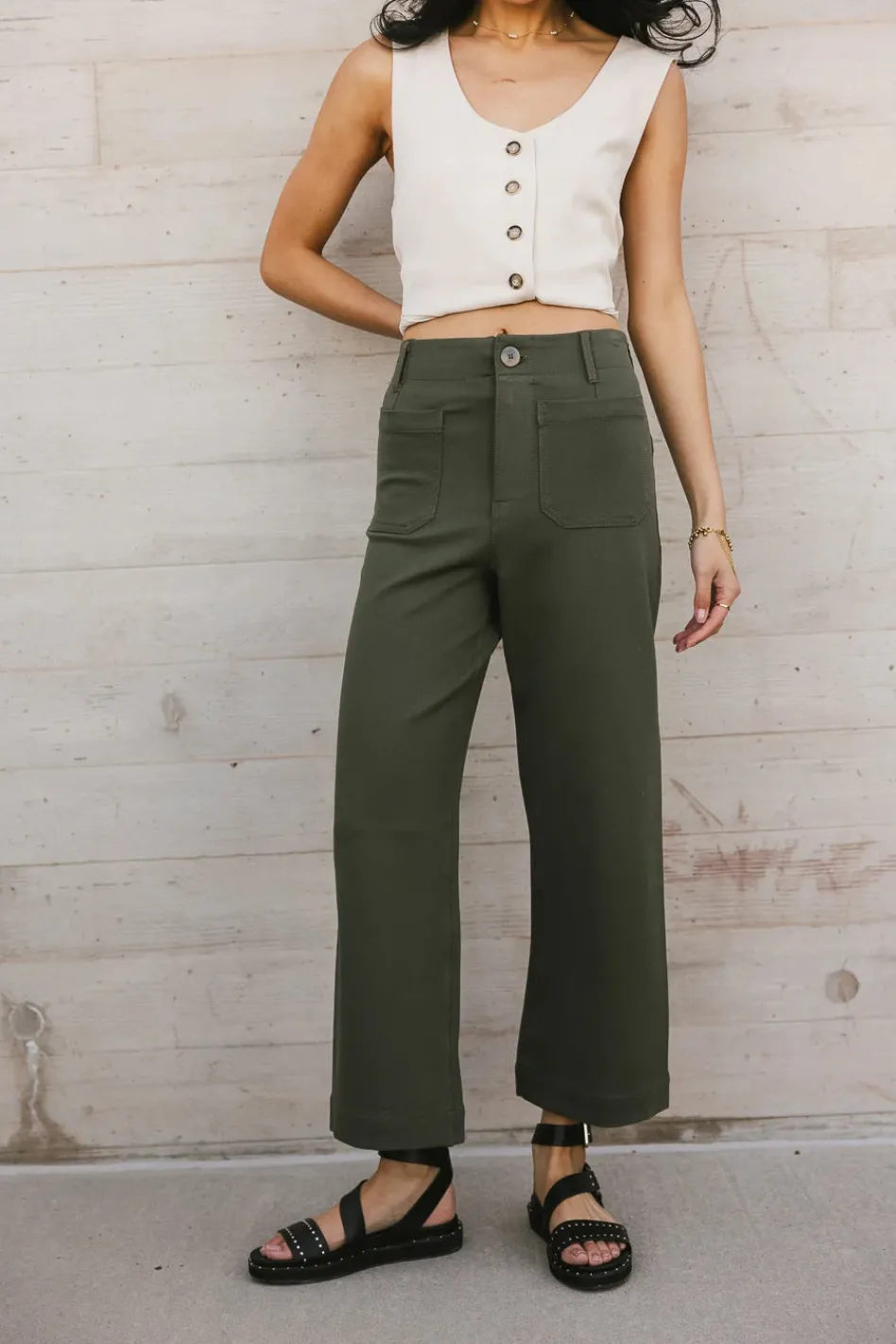 Bohme Sadie Wide Leg Pants in - FINAL SALE