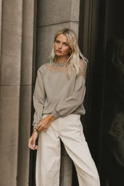 Bohme Sandry Tulle Crewneck in