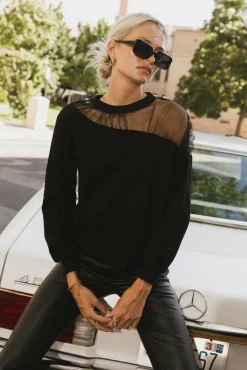 Bohme Sandry Tulle Crewneck in