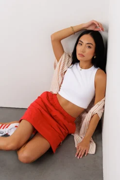 Bohme Sarah Quilted Mini Skirt in