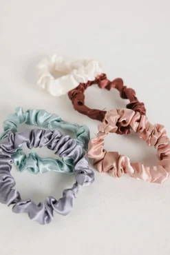 Bohme Satin Scrunchies Set