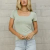 Bohme Scoop Neck Tee in