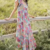 Bohme Skipper Tropical Midi Dress - FINAL SALE