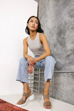 Bohme Sleek Jersey Solid Tank in
