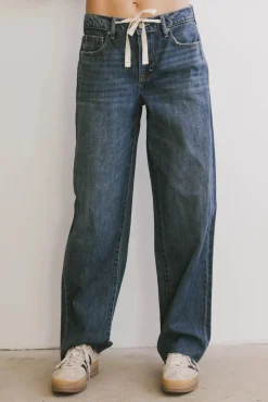 Bohme Sloan Baggy Denim in Dark Wash