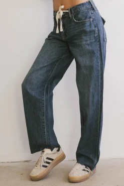 Bohme Sloan Baggy Denim in Dark Wash