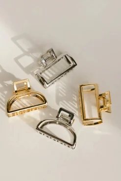 Bohme Small Rectangle Claw Clip in