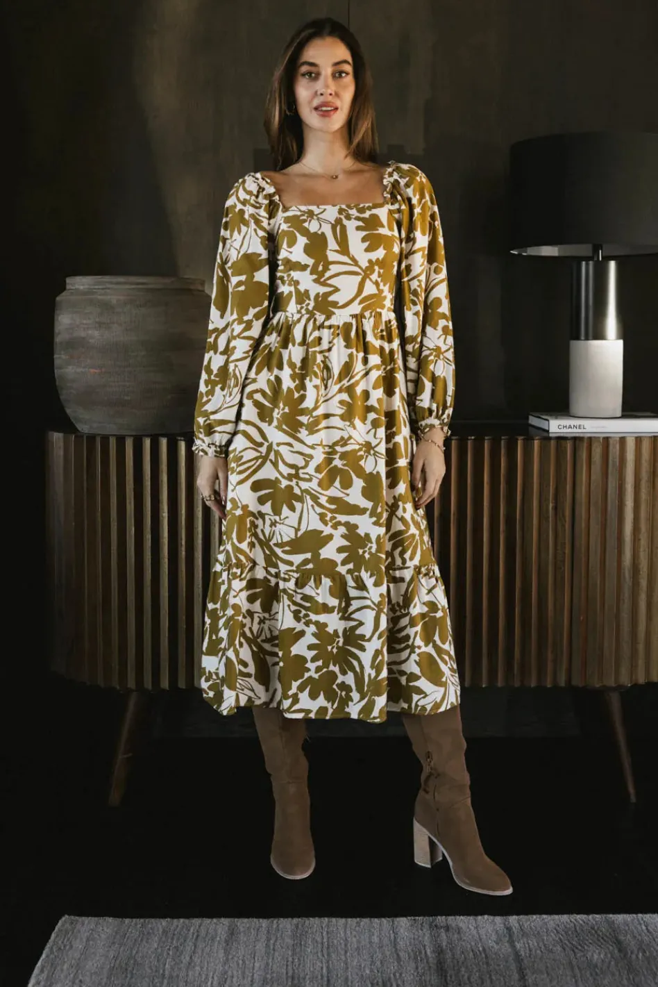 Bohme Soren Midi Dress in
