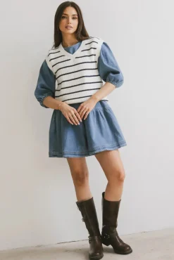 Bohme Sorrel Denim Mini Dress