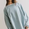 Bohme Tadlee Oversized Striped Top