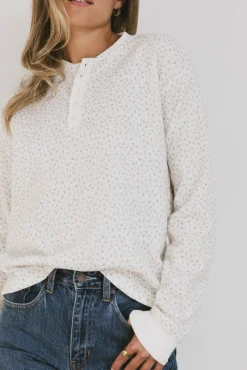 Bohme Talithia Floral Knit Top
