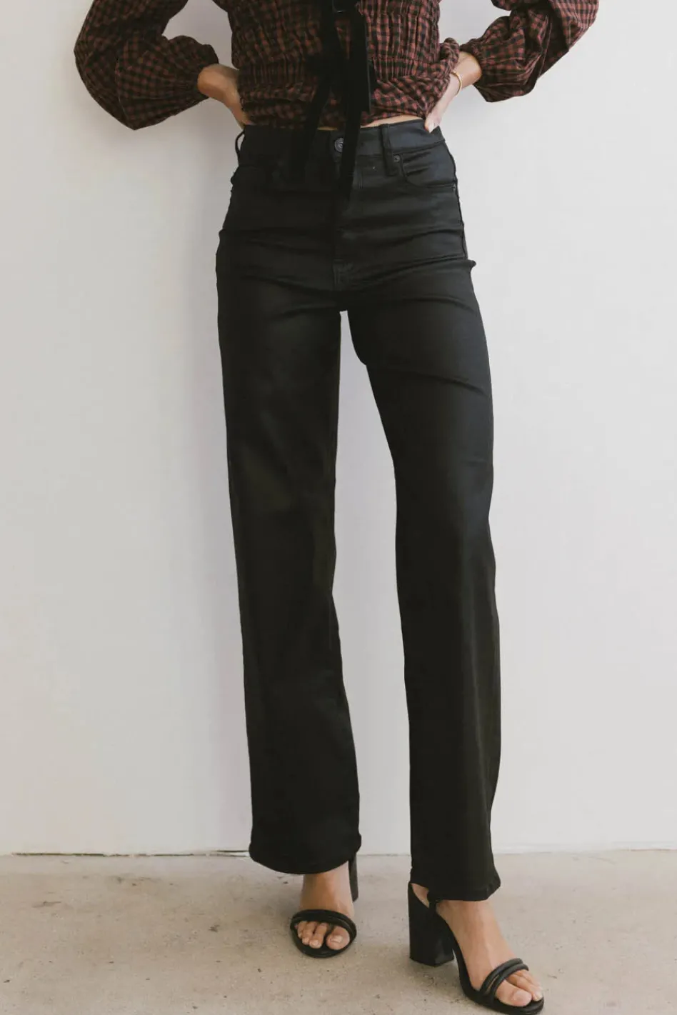 Bohme Tally Coated Wide Leg Jean