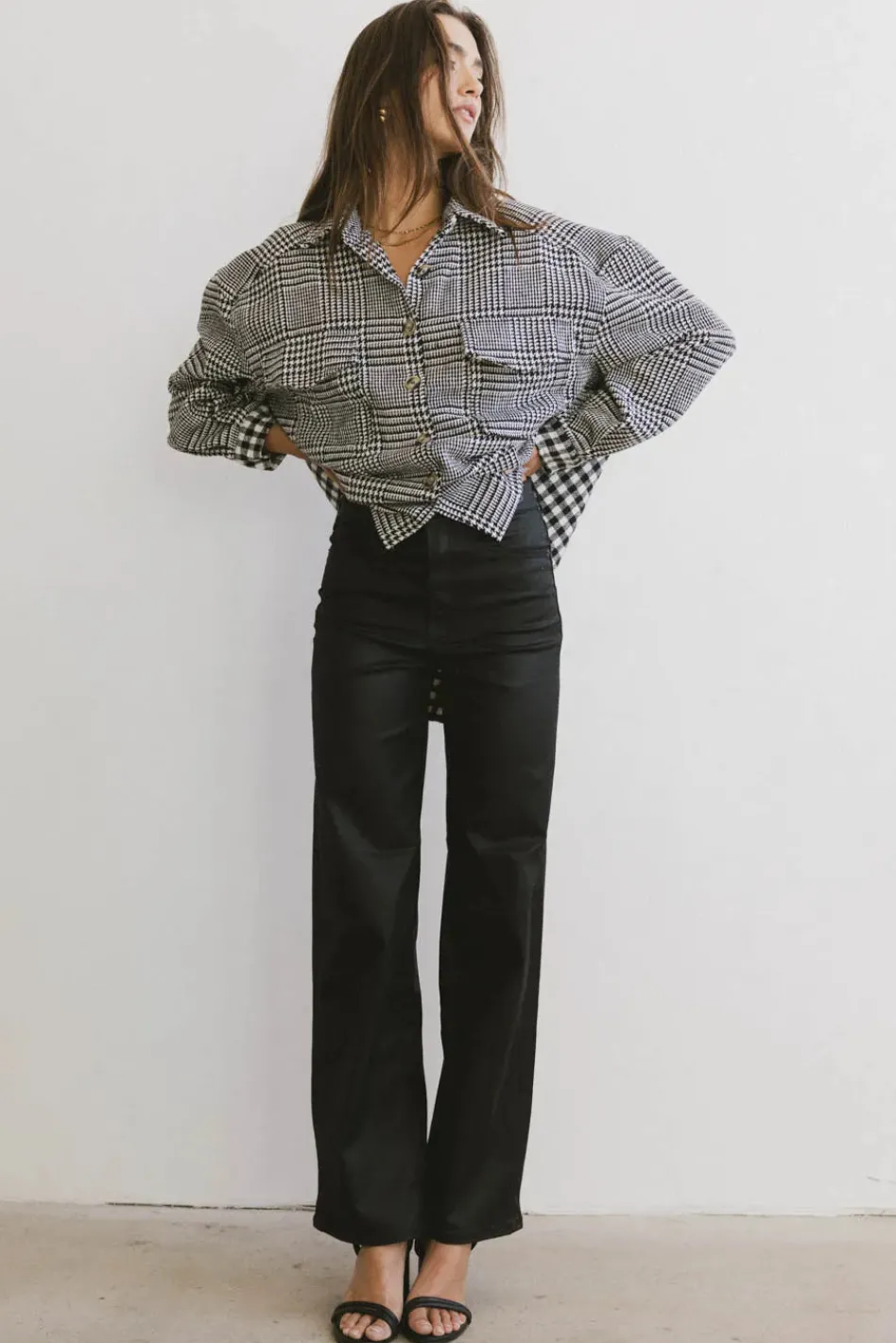 Bohme Tally Coated Wide Leg Jean
