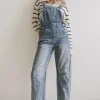 Bohme Tansy Denim Overalls in Medium Wash