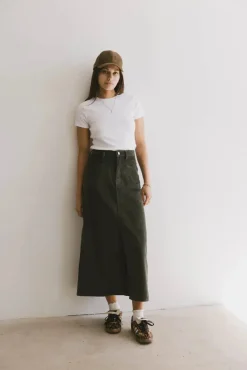 Bohme Tara Ribbed Basic Tee in