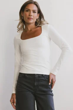 Bohme Tatiana Scoop Neck Top in