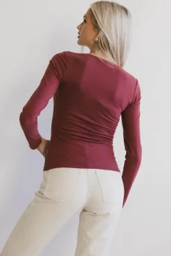 Bohme Tatiana Scoop Neck Top in
