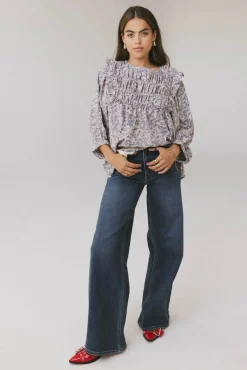 Bohme Taya Ditsy Floral Blouse in