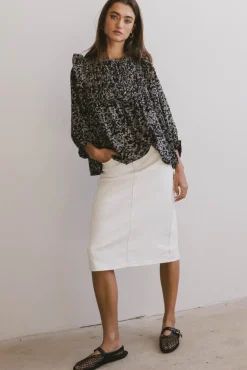 Bohme Taya Ditsy Floral Blouse in