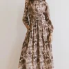 Bohme Terracotta Bloom Dress