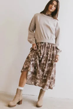Bohme Terracotta Bloom Dress