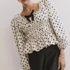 Bohme The Velveteen Bow Blouse