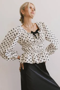 Bohme The Velveteen Bow Blouse