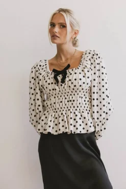 Bohme The Velveteen Bow Blouse