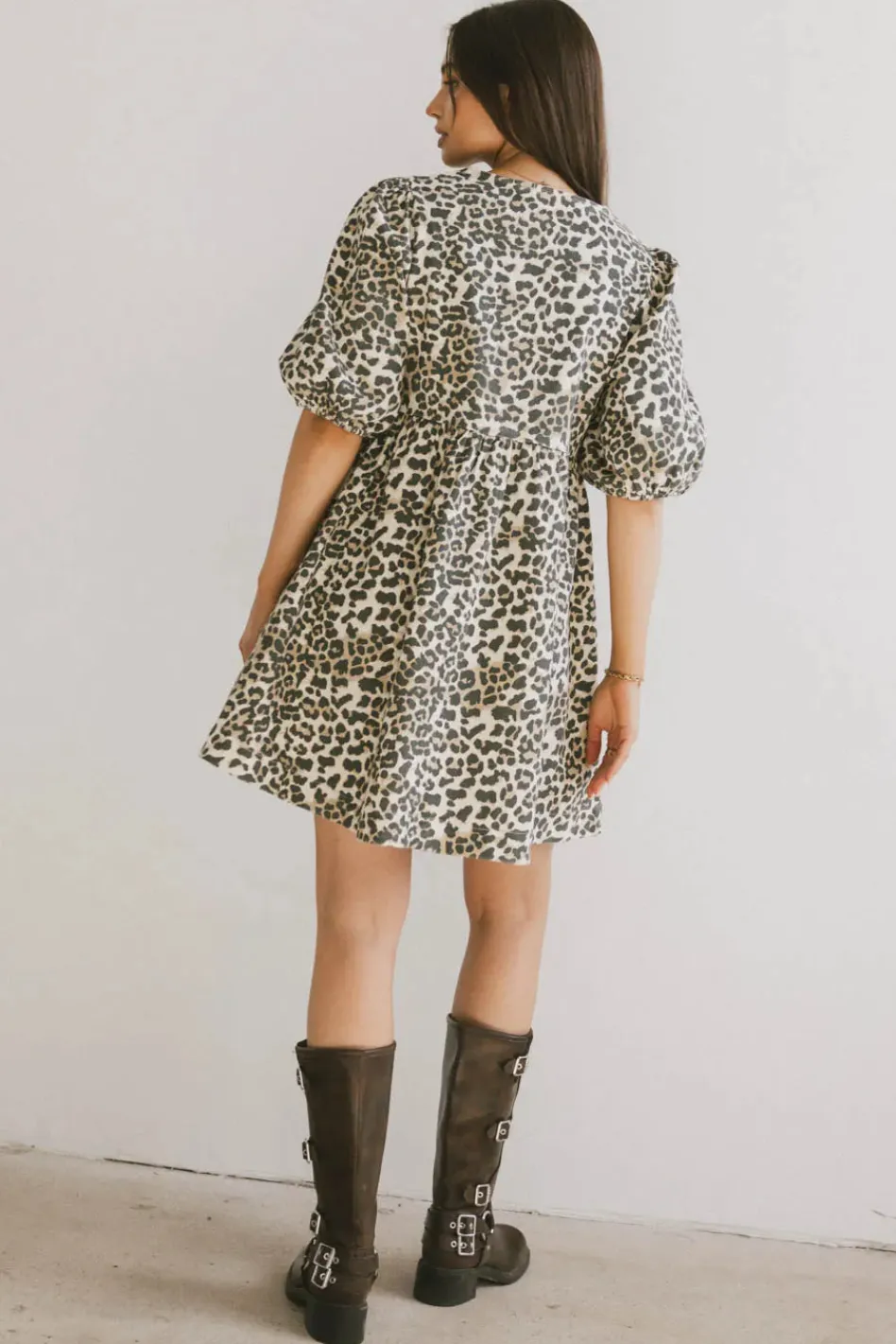 Bohme Tori Peplum Mini Dress in