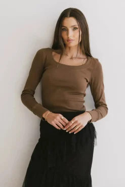 Bohme Tylar Scoop Neck Top in