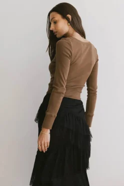 Bohme Tylar Scoop Neck Top in