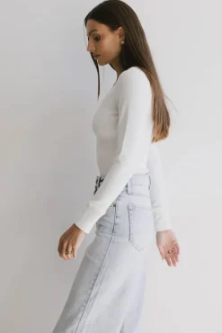 Bohme Tylar Scoop Neck Top in