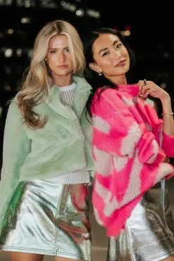 Bohme Up All Night Faux Fur Jacket in