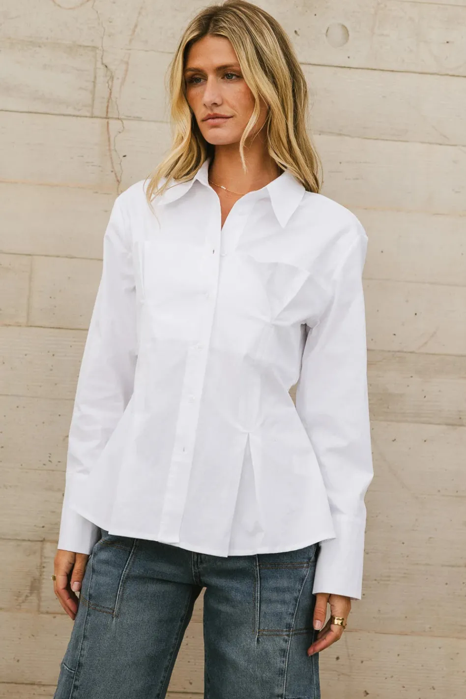 Bohme Valerie Corseted Button Up