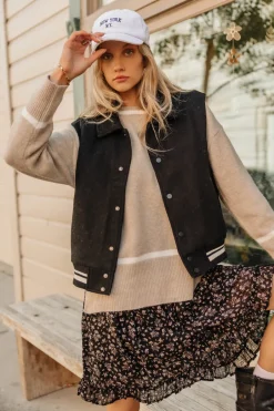 Bohme Varsity Snap Button Vest