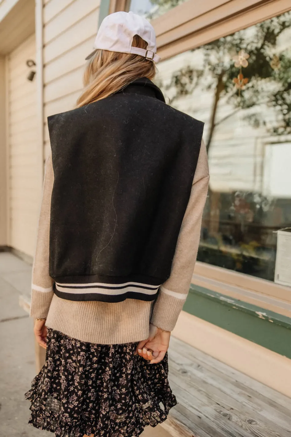 Bohme Varsity Snap Button Vest