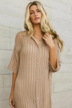 Bohme Venetia Sheer Midi Dress in
