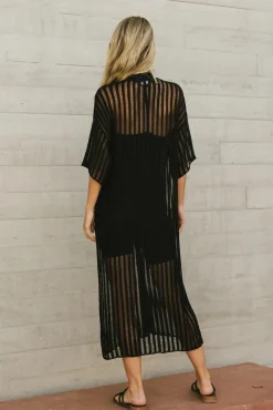 Bohme Venetia Sheer Midi Dress in