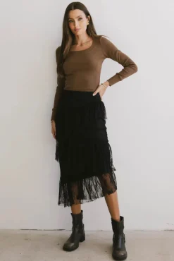 Bohme Where I Belong Midi Skirt in
