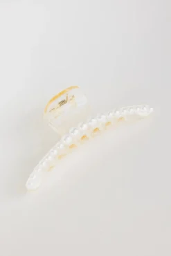 Bohme Pearl Claw Clip in Small