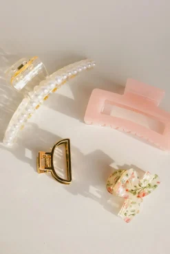Bohme Pearl Claw Clip in Small