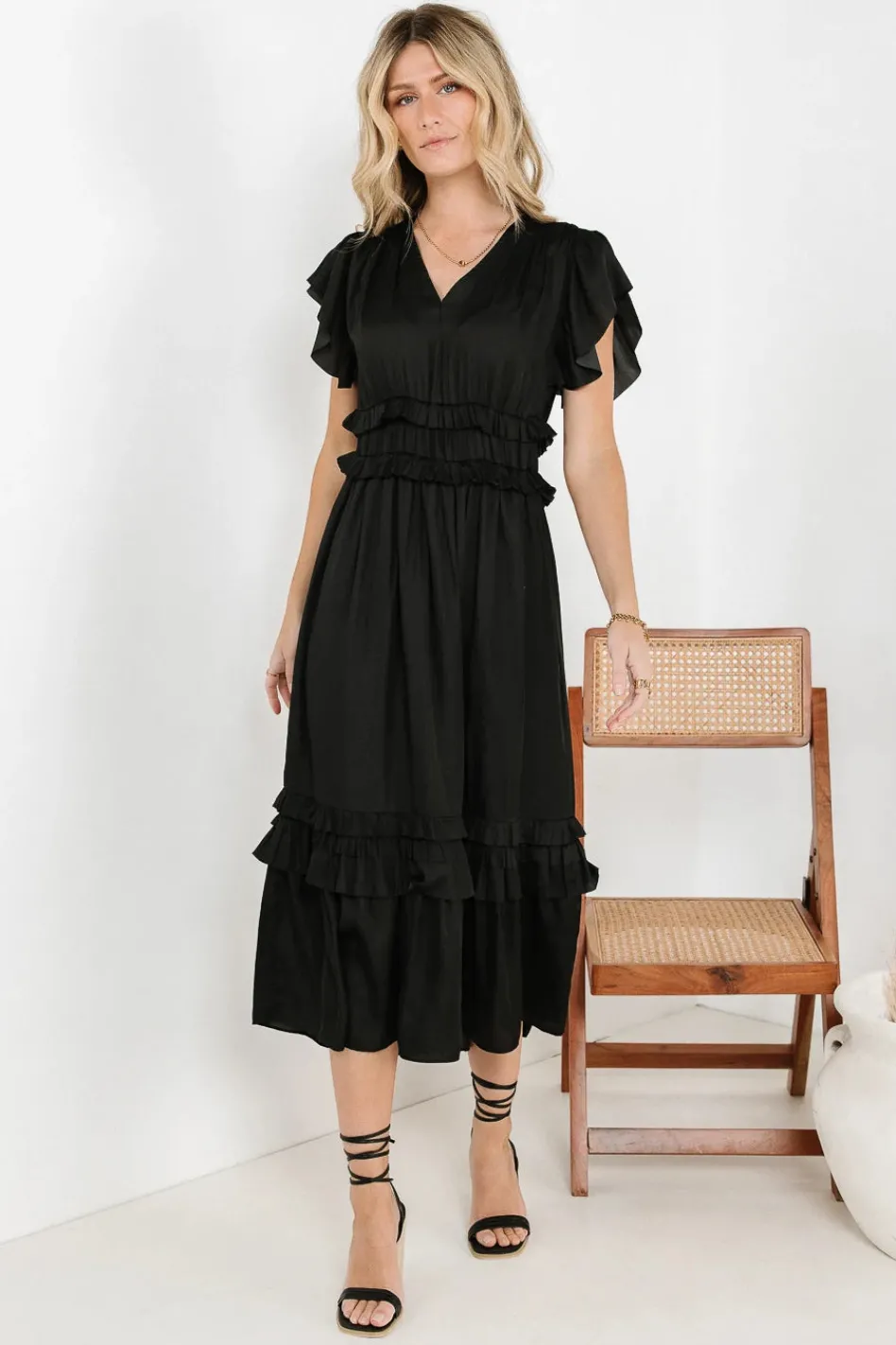 Bohme Willa Ruffle Dress in