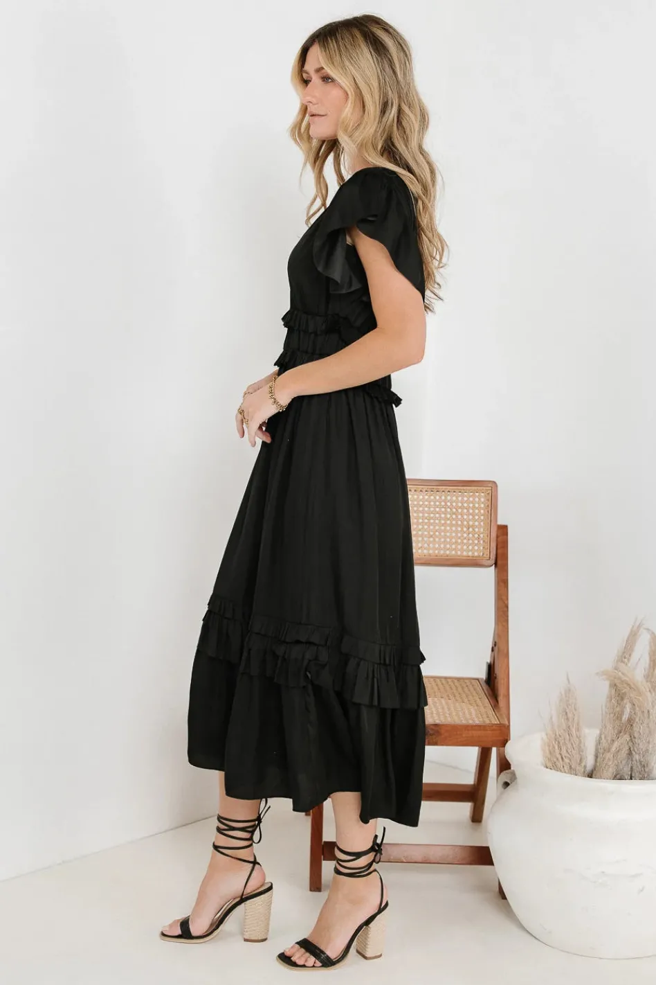 Bohme Willa Ruffle Dress in