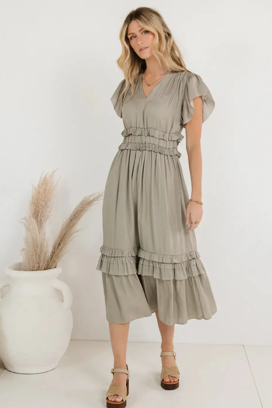 Bohme Willa Ruffle Dress in