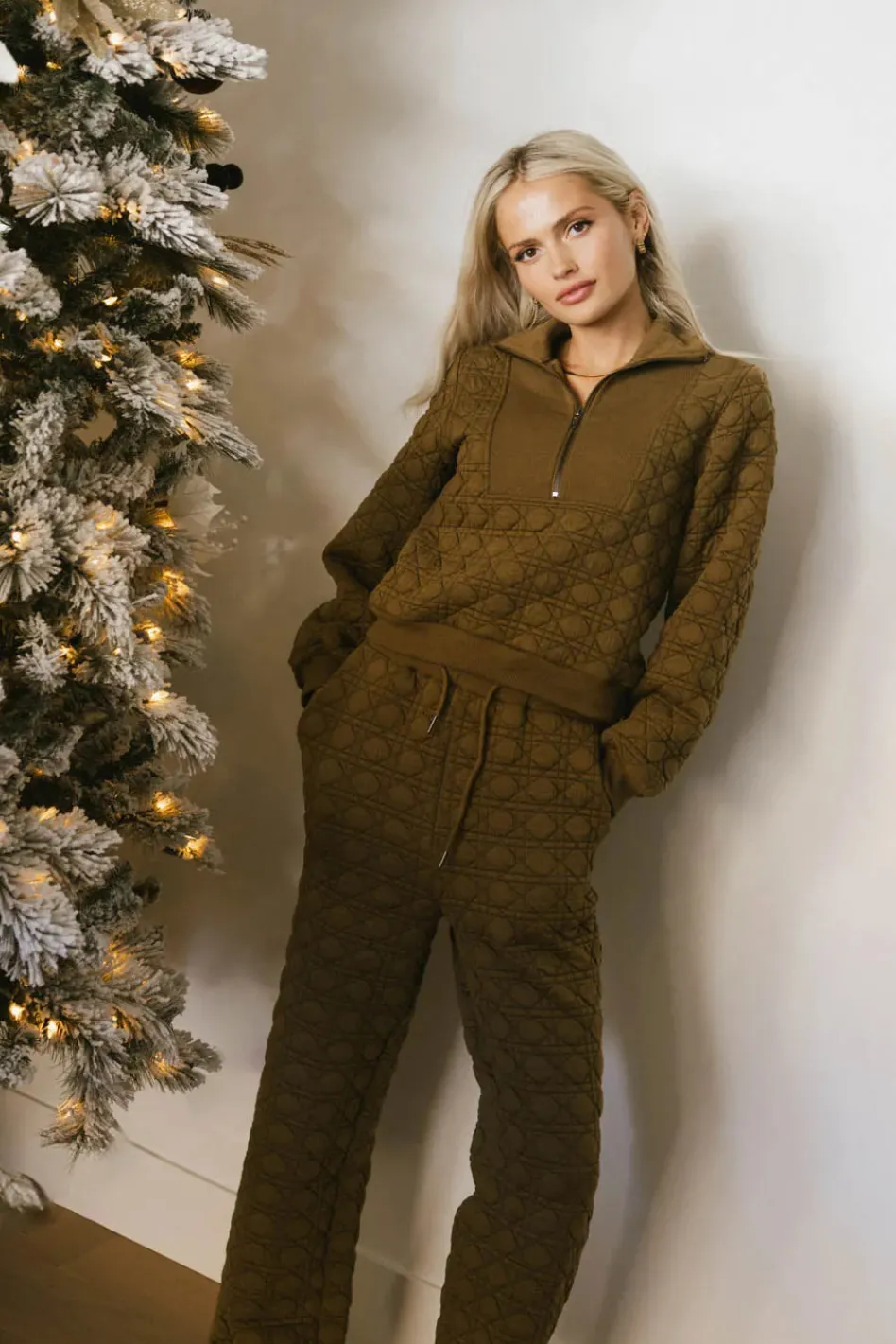 Bohme Winry Quilted Half Zip
