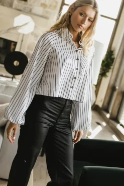 Bohme Wynn Striped Button Up