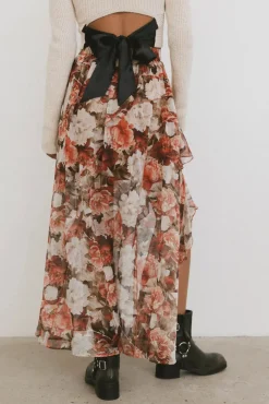 Bohme Xavier Printed Mesh Skirt