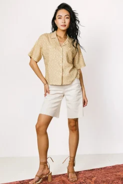 Bohme Xiomara Floral Button Up in - FINAL SALE