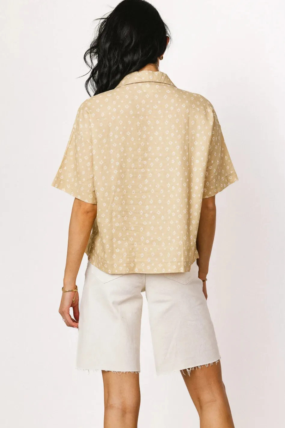 Bohme Xiomara Floral Button Up in - FINAL SALE
