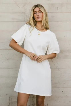 Bohme Yara Puff Sleeve Mini Dress - FINAL SALE